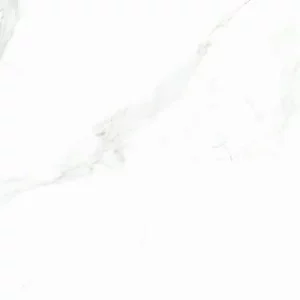 Kertiles Marble Carrara Porcelain Tile - Glossy 12" x 24"