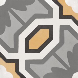 Marazzi D_Segni Color - M1L5 Honeycomb Square Honeycomb Glazed Porcelain Matte - Wall and Floor Tile, 8" x 8"