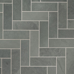 MSI Montauk Blue Slate - Gray-Light Rectangle Slate Gauged - Wall and Floor Tile, 3" x 6"