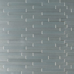 MSI Silverina Interlocking Metal - Gray-Light Interlocking Pattern Metal Polished - Wall Tile, 12" x 12"