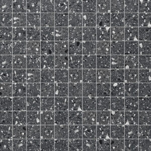 Daltile Poke - PK24 Raven Flecks Straight Joint Glazed Porcelain Matte - Wall and Floor Tile, 12" x 12"