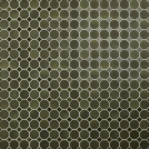 Daltile Relicca - RA04 Nook Octagon Glazed Ceramic Dot 2 Mixed - Wall and Floor Tile, 12" x 12"