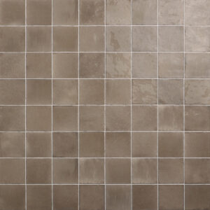 Daltile Relicca - RA05 Antique Square Glazed Ceramic Handcrafted Glossy - Wall Tile, 4" x 4"